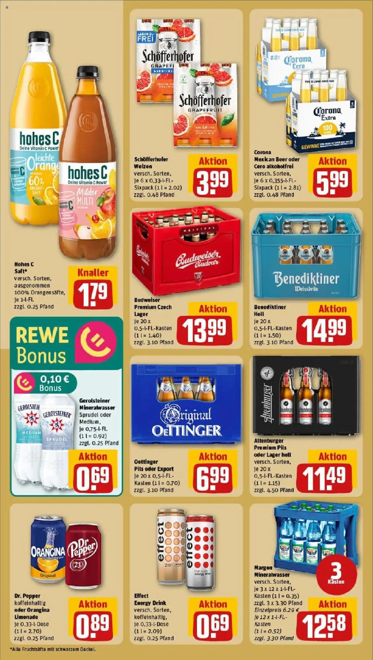Rewe prospekt Dresden	 - gültig ab dem 06.07.2025 | Seite: 22 | Produkte: Energy, Pils, Oettinger, Saft