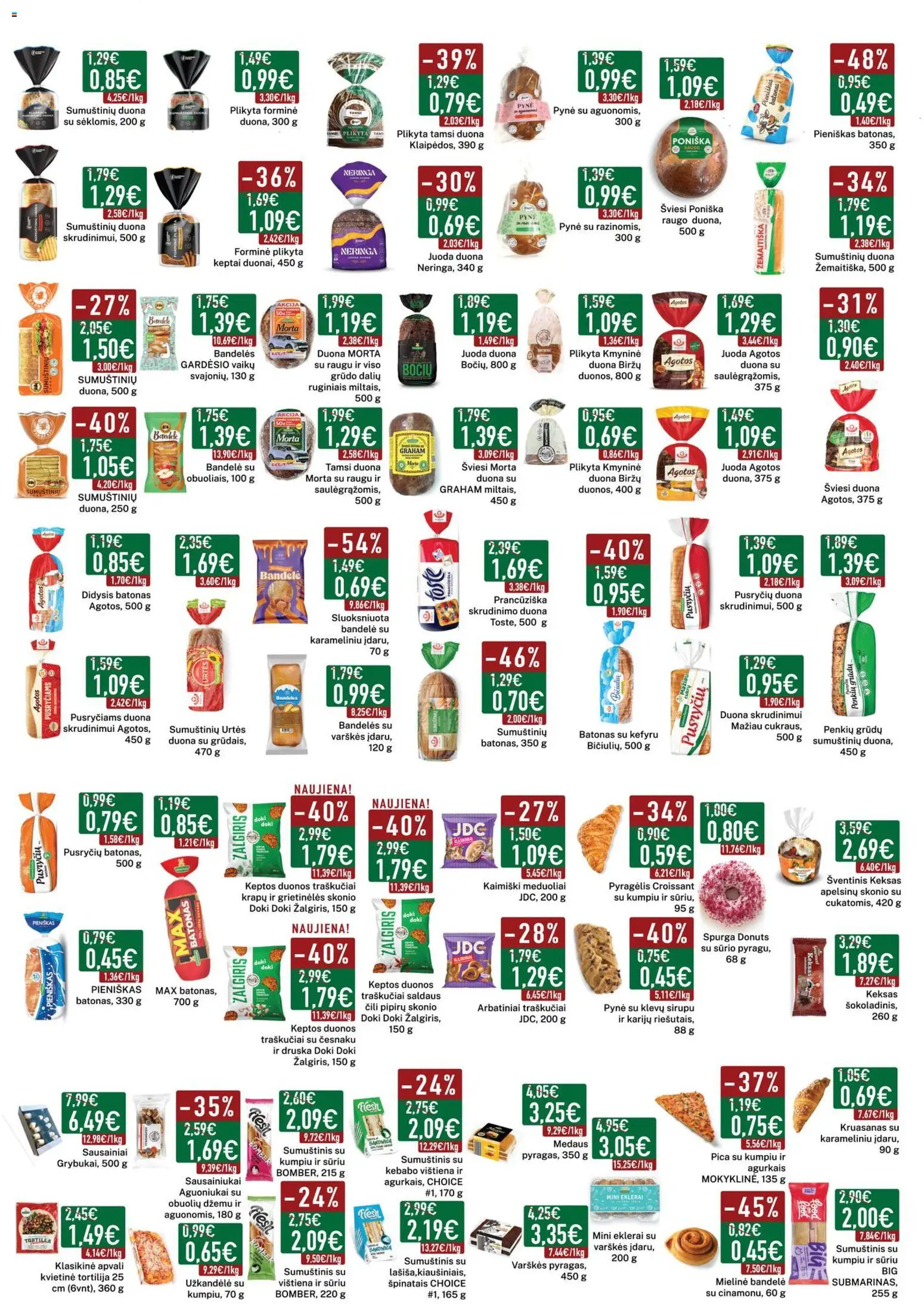 Elimart - TAU akcijos nuo 02.03.2026 | Puslapis: 7 | Prekių: Spurga, Bandelės, Pica, Vištiena