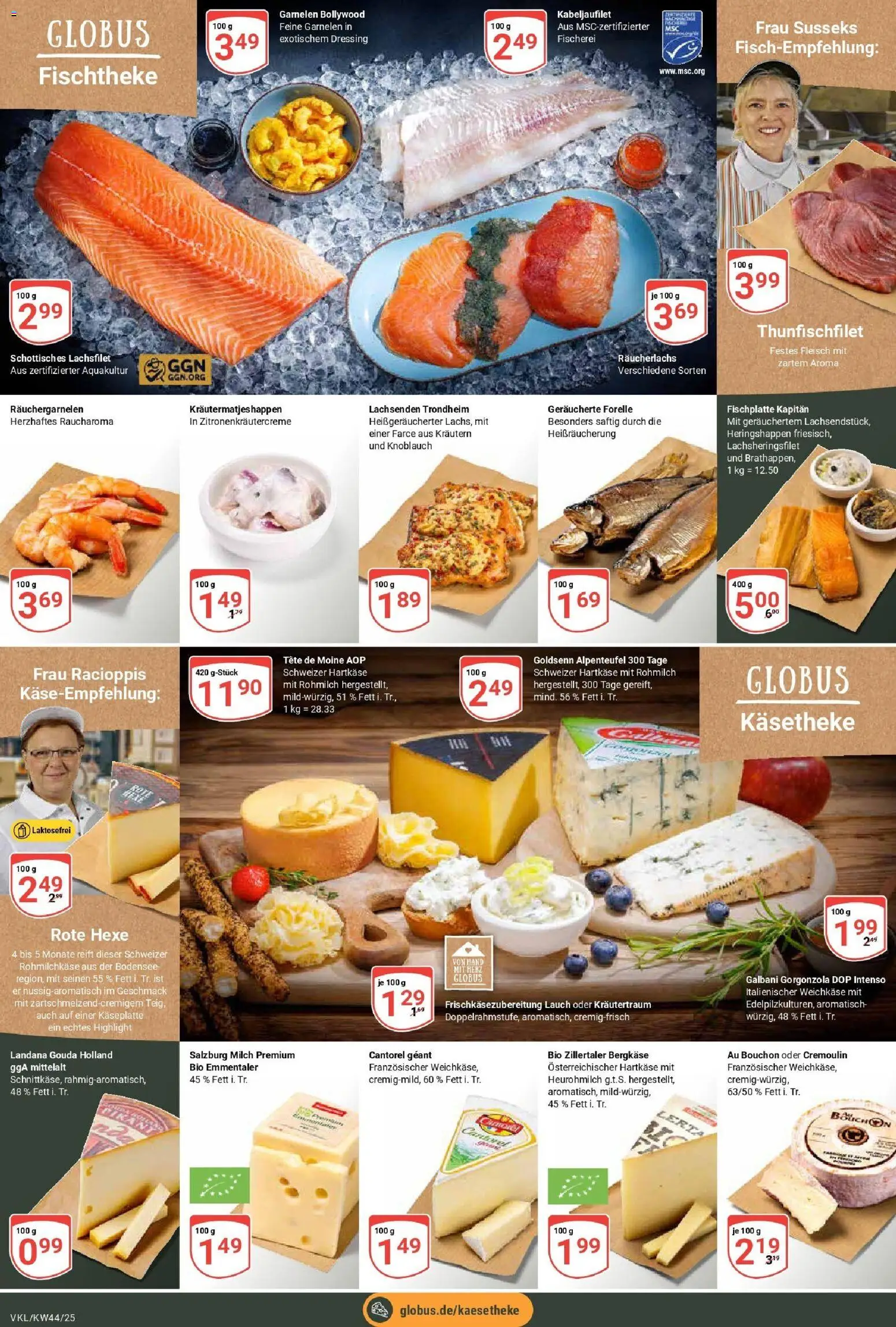 Globus prospekt Völklingen	 – gültig ab 26.10.2025 | Seite: 9 | Produkte: Milch, Dressing, Garnelen, Knoblauch