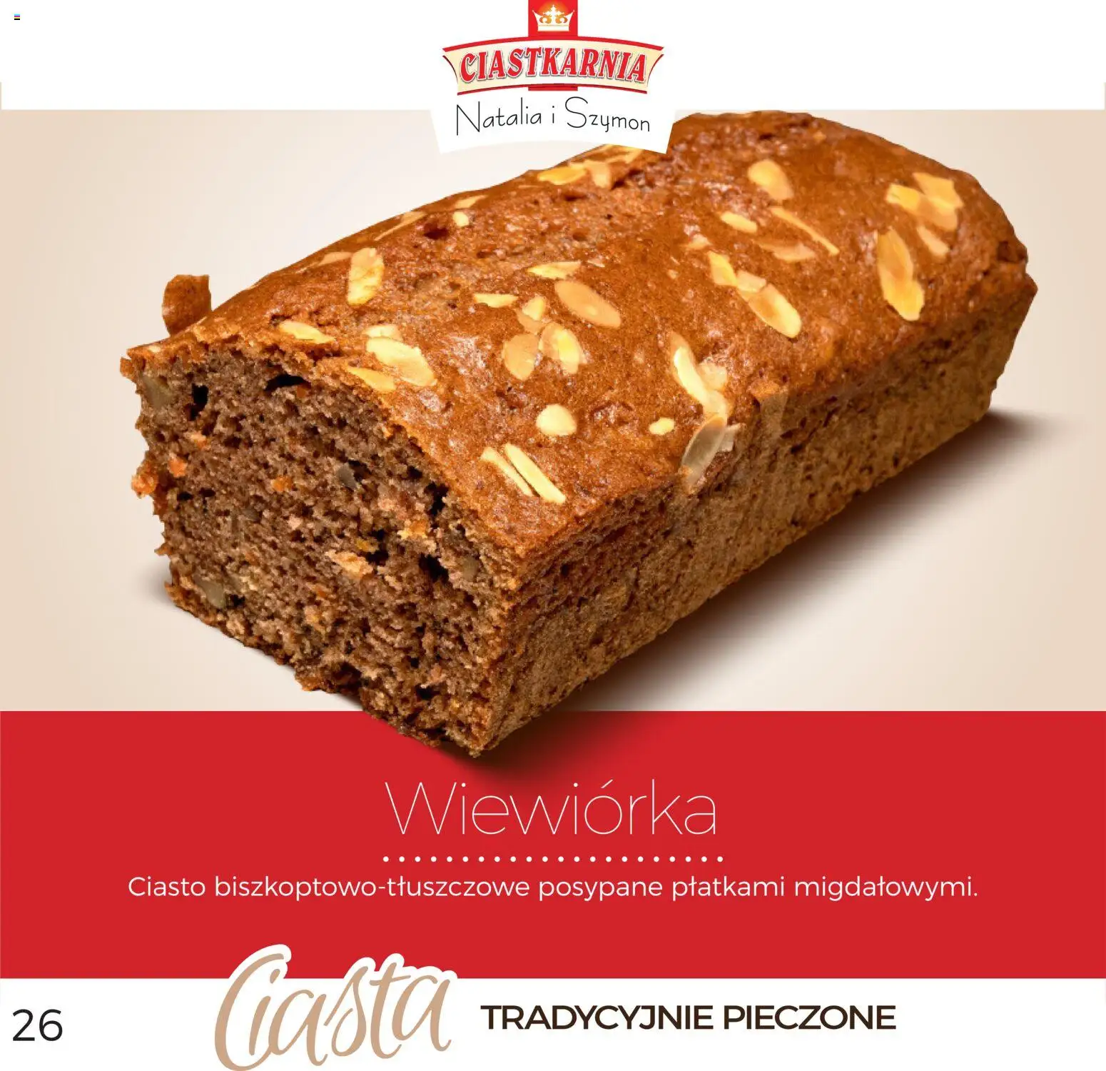 Topaz Gazetka - Ciasta  od 01.12.2025 | Strona: 26 | Produkty: Ciasto