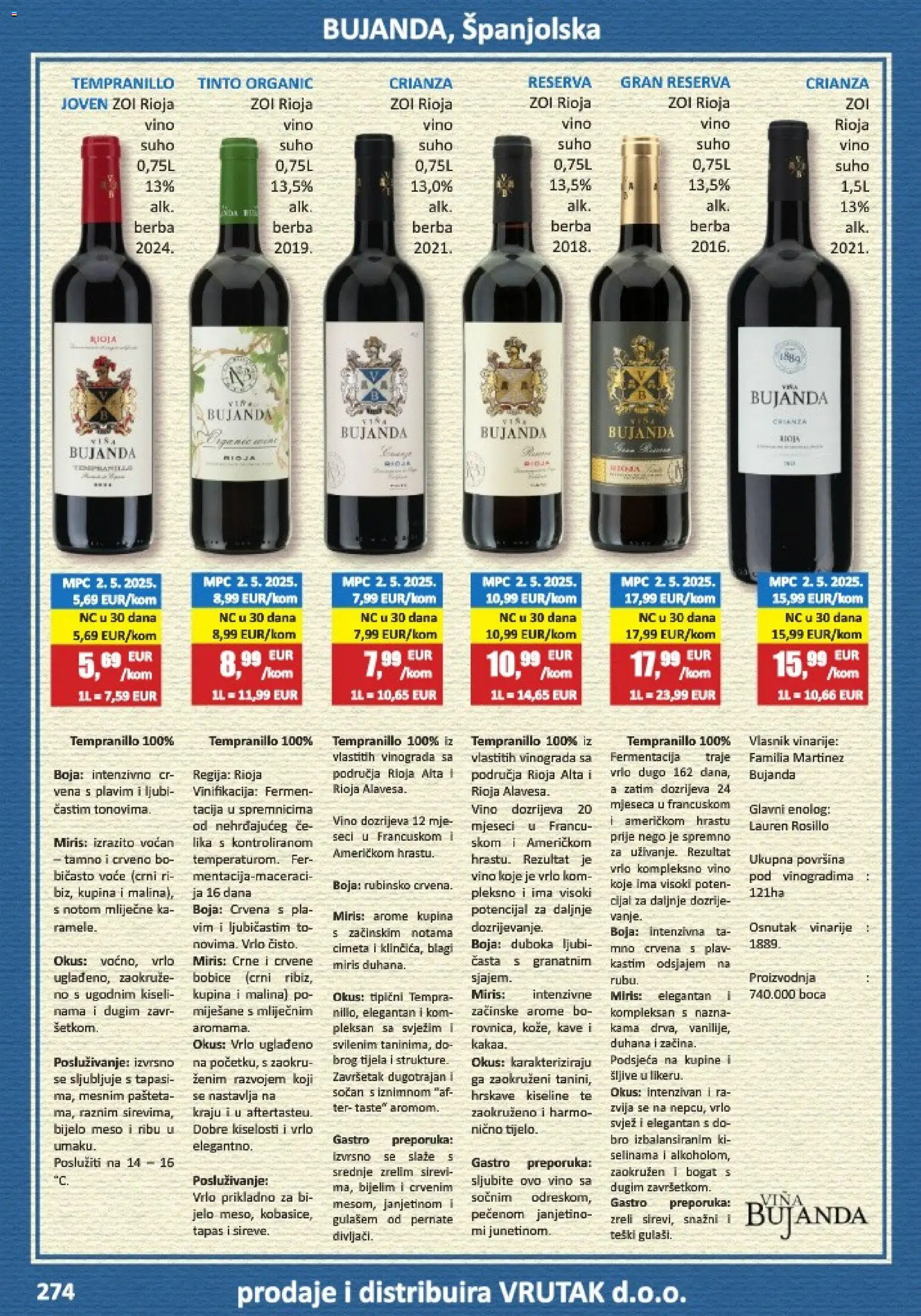 Vrutak katalog | vrijedi od 01.11.2025 | Stranica: 274 | Proizvodi: Miris, Vino, Šljive, Pašteta