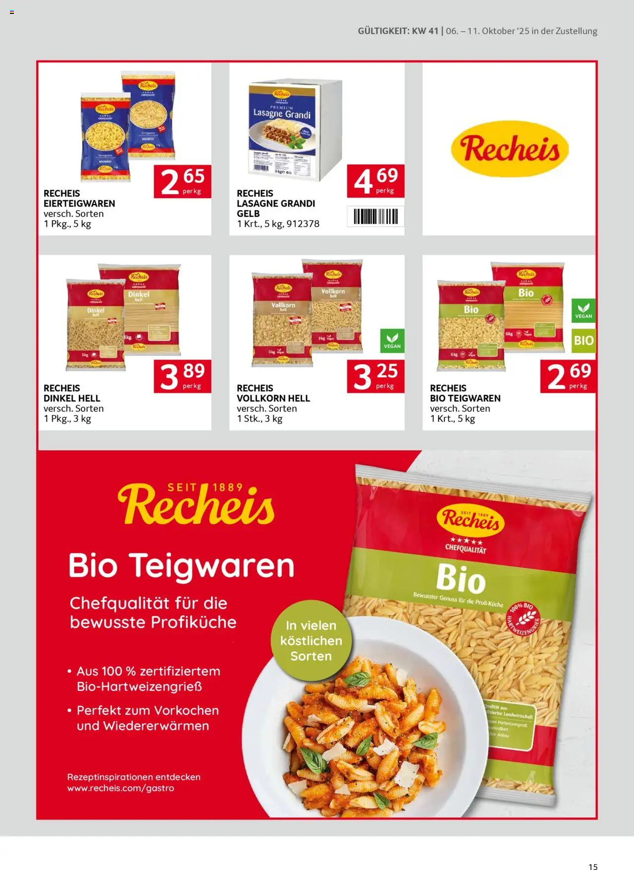Transgourmet Zustellaktion gültig ab 05.10.2025 | Seite: 15