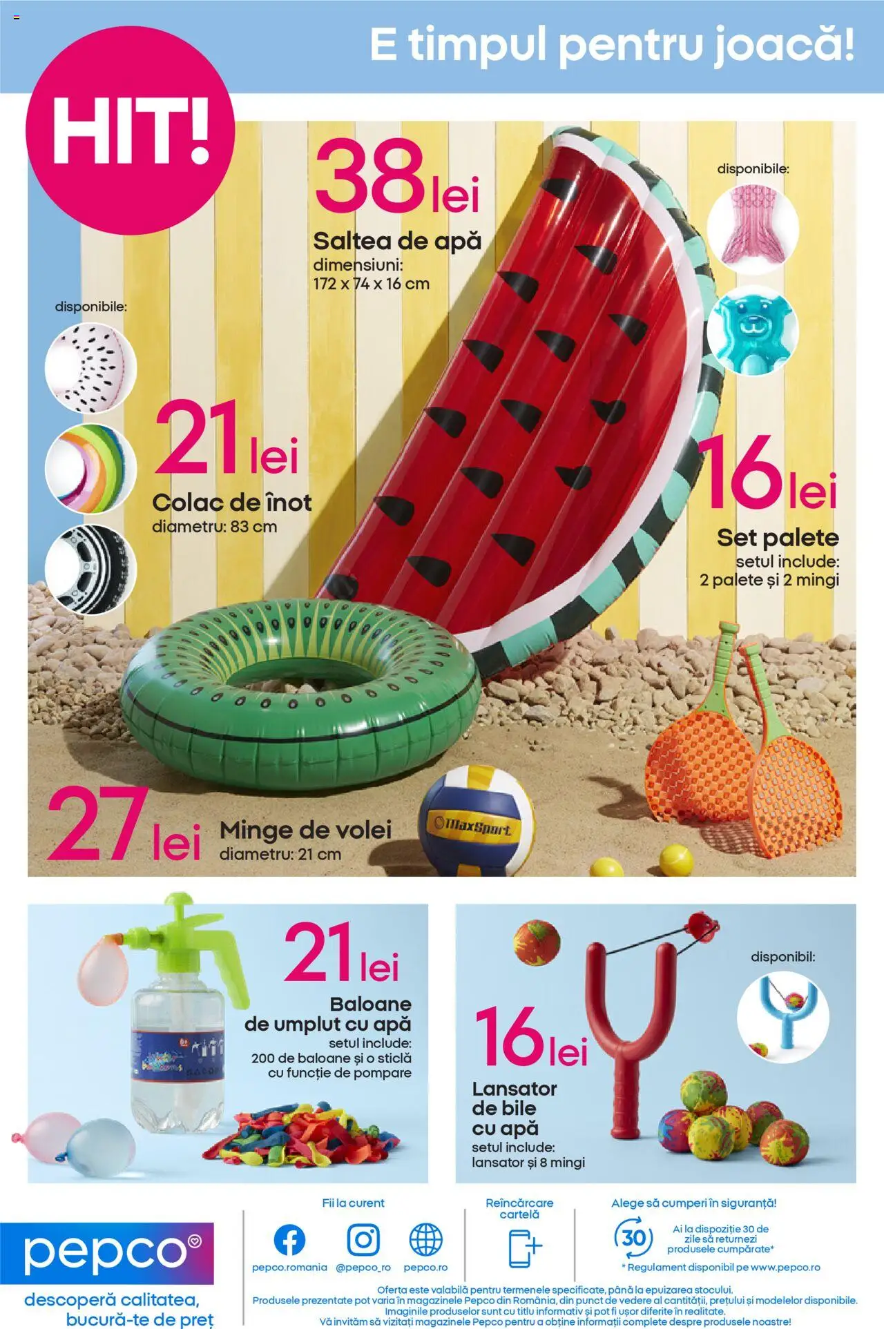 Catalog Pepco – valabil de la 19.06.2025 | Pagină: 12 | Produse: Saltea, Apă