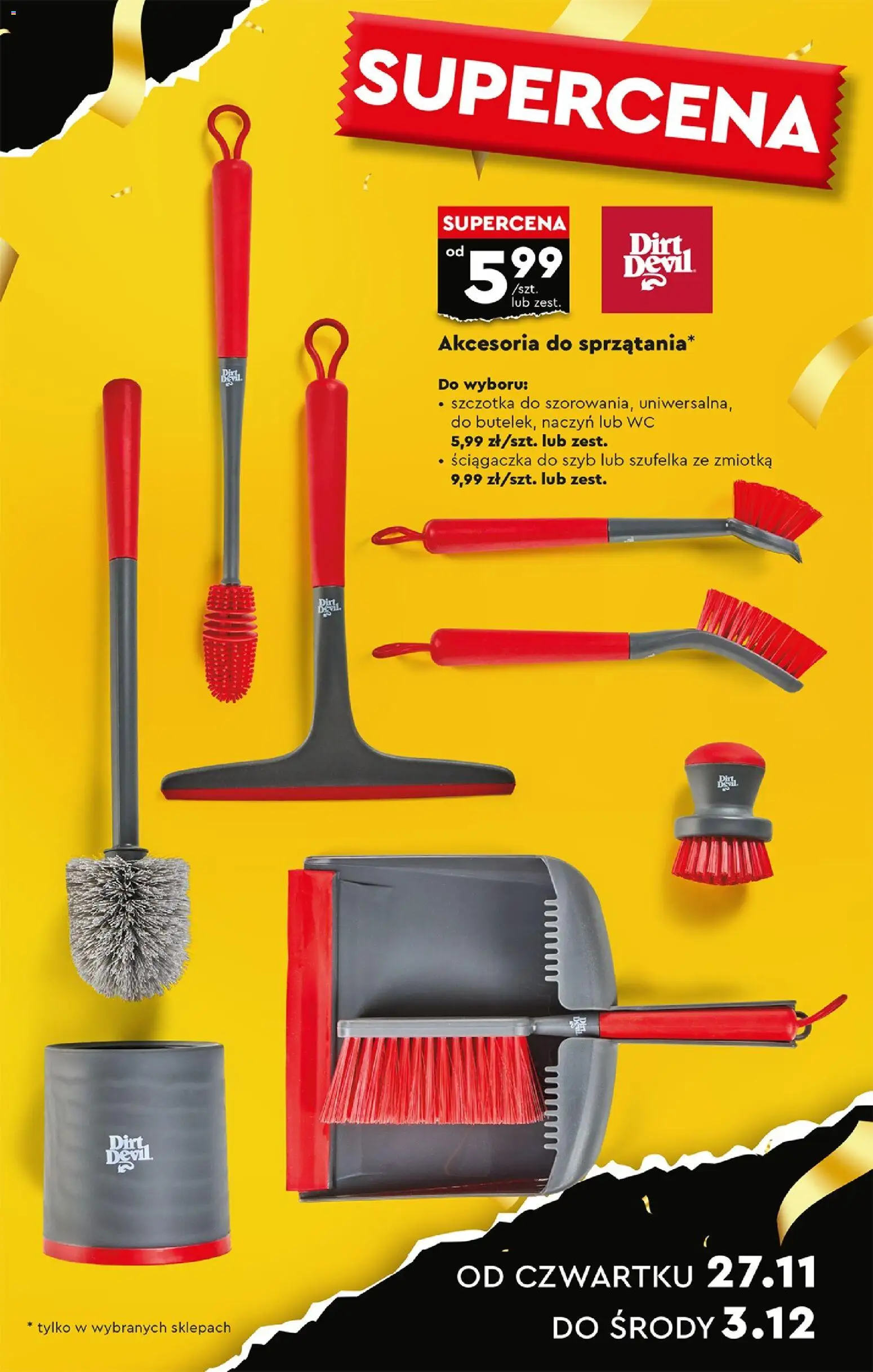 Biedronka Black Friday od 24.11.2025 | Strona: 17 | Produkty: Szczotka