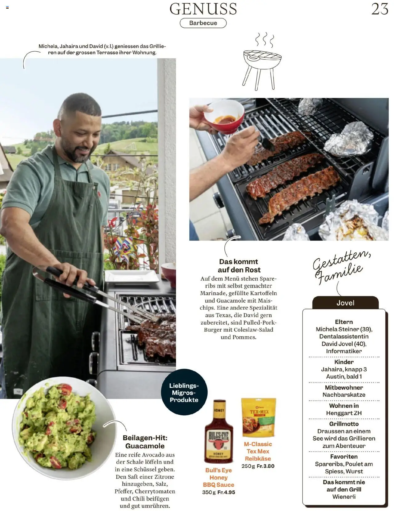Migros - Magazin ab 05.08.2025 | Seite: 23 | Produkte: Avocado, Chili, Wurst, Zitrone