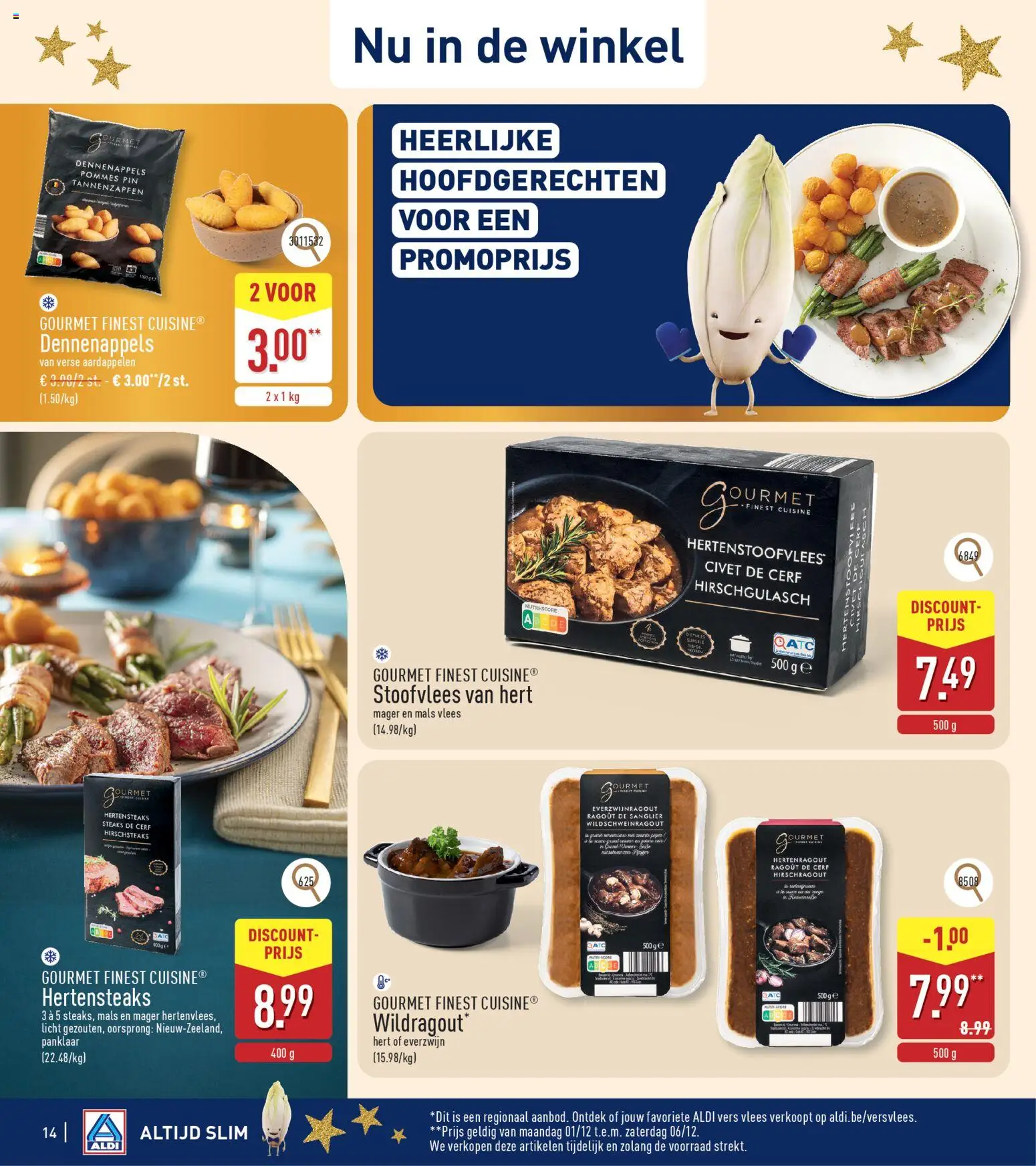 {H1} | Pagina: 14 | Producten: Stoofvlees, Sós kalács, Pin