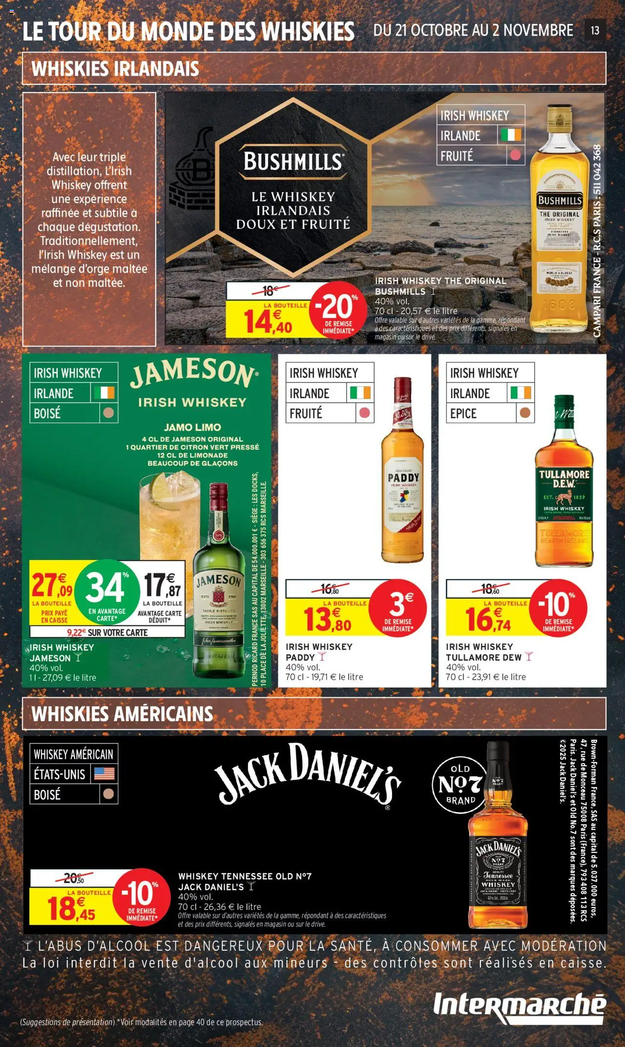 {H1} | Page: 13 | Produits: Ricard, Citron, Citron vert, Thé
