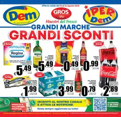 Anteprima del volantino Volantino DEM	 valido a partire dal 18.08.2025