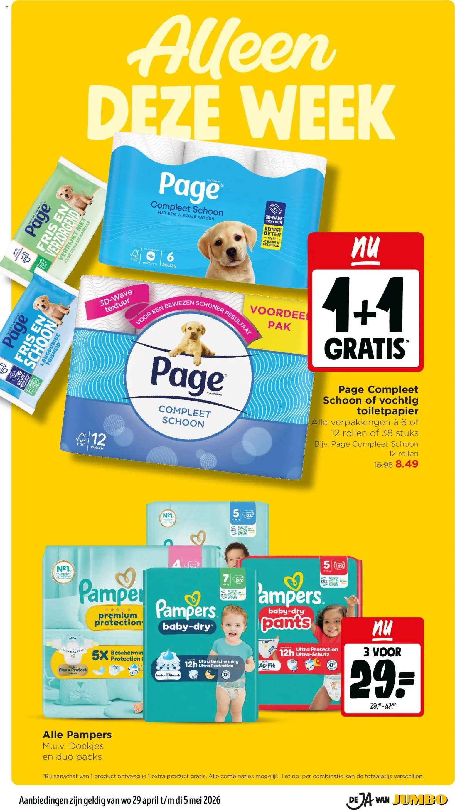 {H1} | Pagina: 32 | Producten: Kan, Pampers, Geur, Toiletpapier