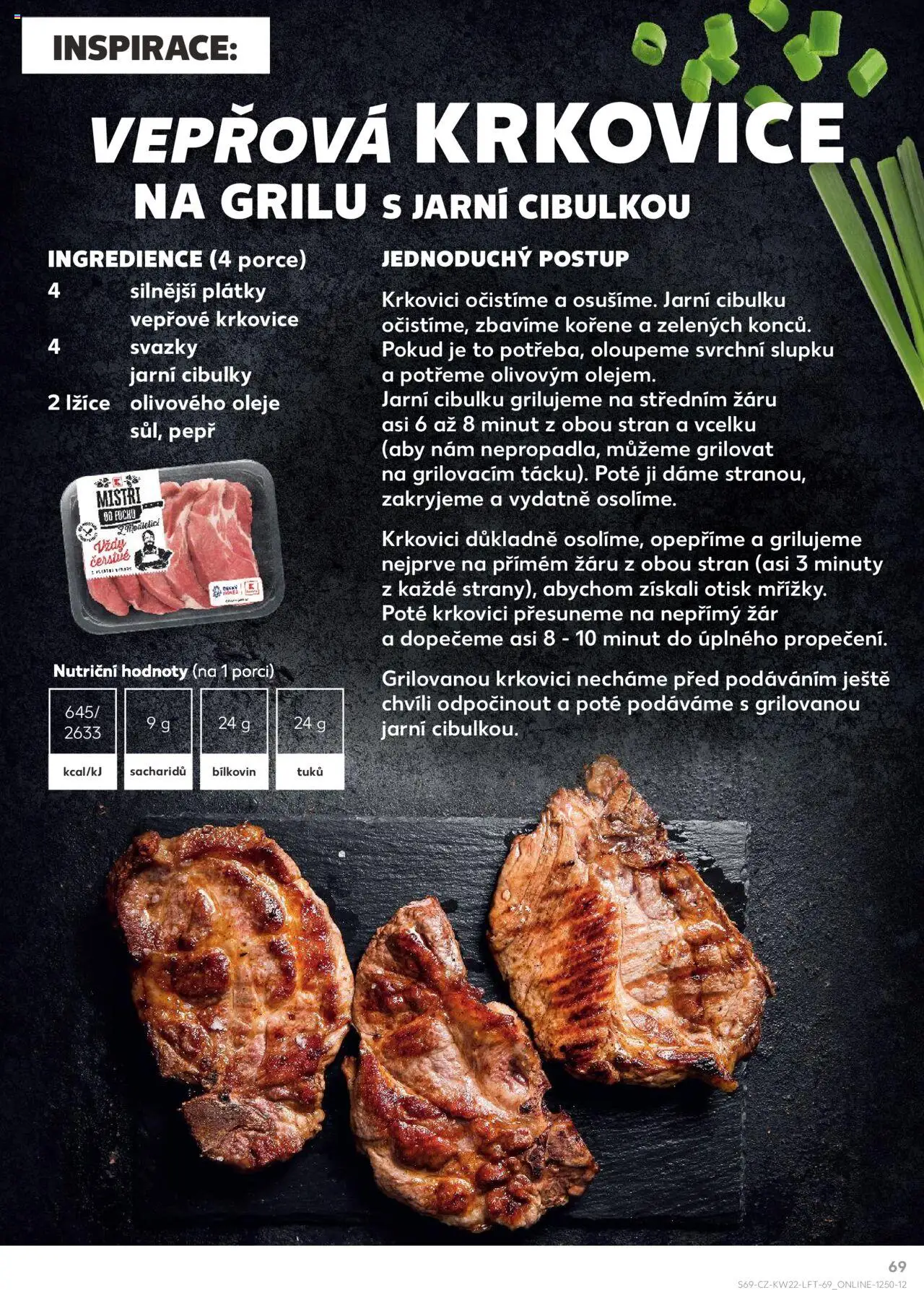 Kaufland leták - Praha 4 od 28.05.2025 | Strana: 69 | Produkty: Oleje, Lžíce, Krkovice, Vepřová krkovice