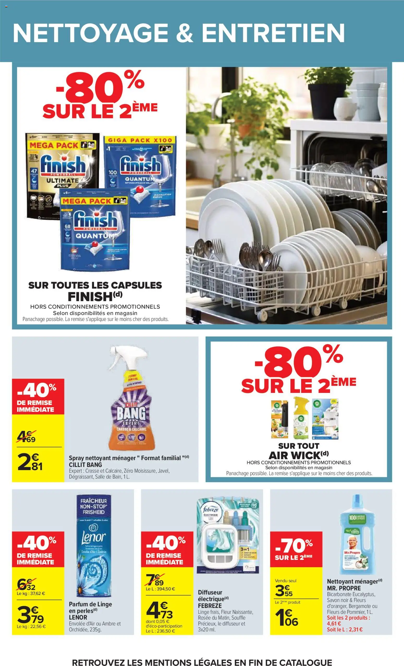 {H1} | Page: 50 | Produits: Bergamote, Lenor, Parfum, Savon