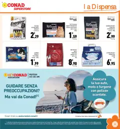 Volantino Conad del 10.09.2025 | Pagina: 21 | Prodotti: Lettiera per gatti, Pollo, Pesce, Salsa