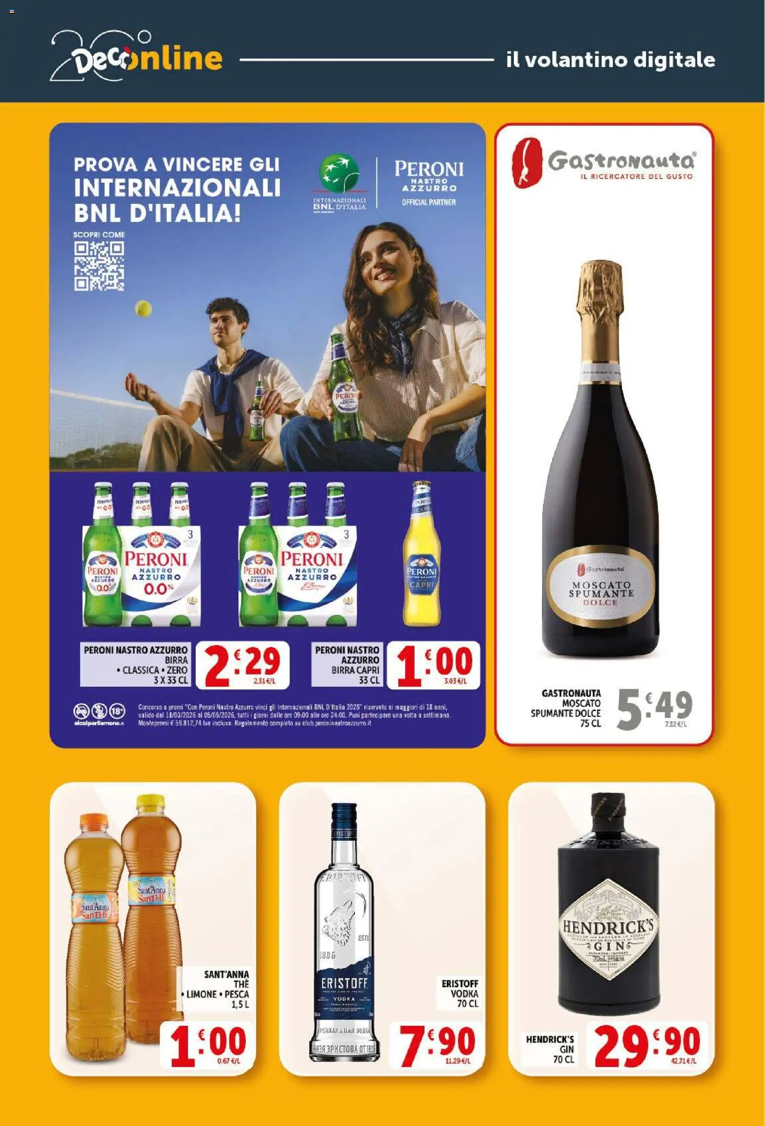 Volantino Decò del 10.04.2026 | Pagina: 32 | Prodotti: Birra, Vodka, Spumante