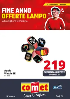 Anteprima del volantino Volantino Comet	 valido a partire dal 27.12.2025 | Pagina: 10 | Prodotti: Apple Watch