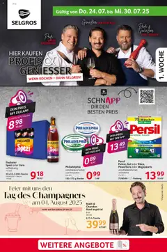 Selgros Prospekt 	 gültig ab dem 24.07.2025