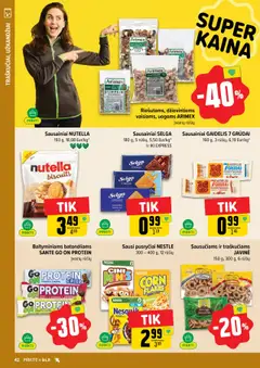 IKI - Leidinys│galioja nuo 21.07.2025 | Puslapis: 42 | Prekių: Sausainiai, Sėklos, Šokoladas