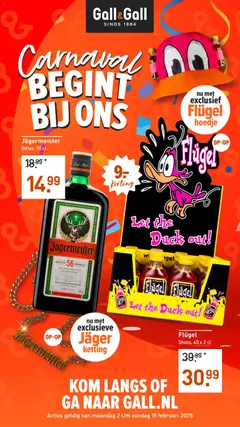 Gall en Gall - Carnaval folder - Voorbeeld van een folder van Gall en Gall, geldig van 02.02.2026