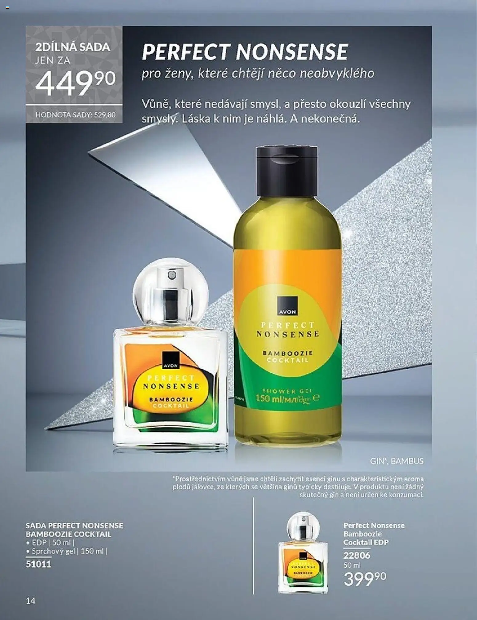 Avon Black Friday od 01.11.2025 | Strana: 14 | Produkty: Sprchový gel, Gin