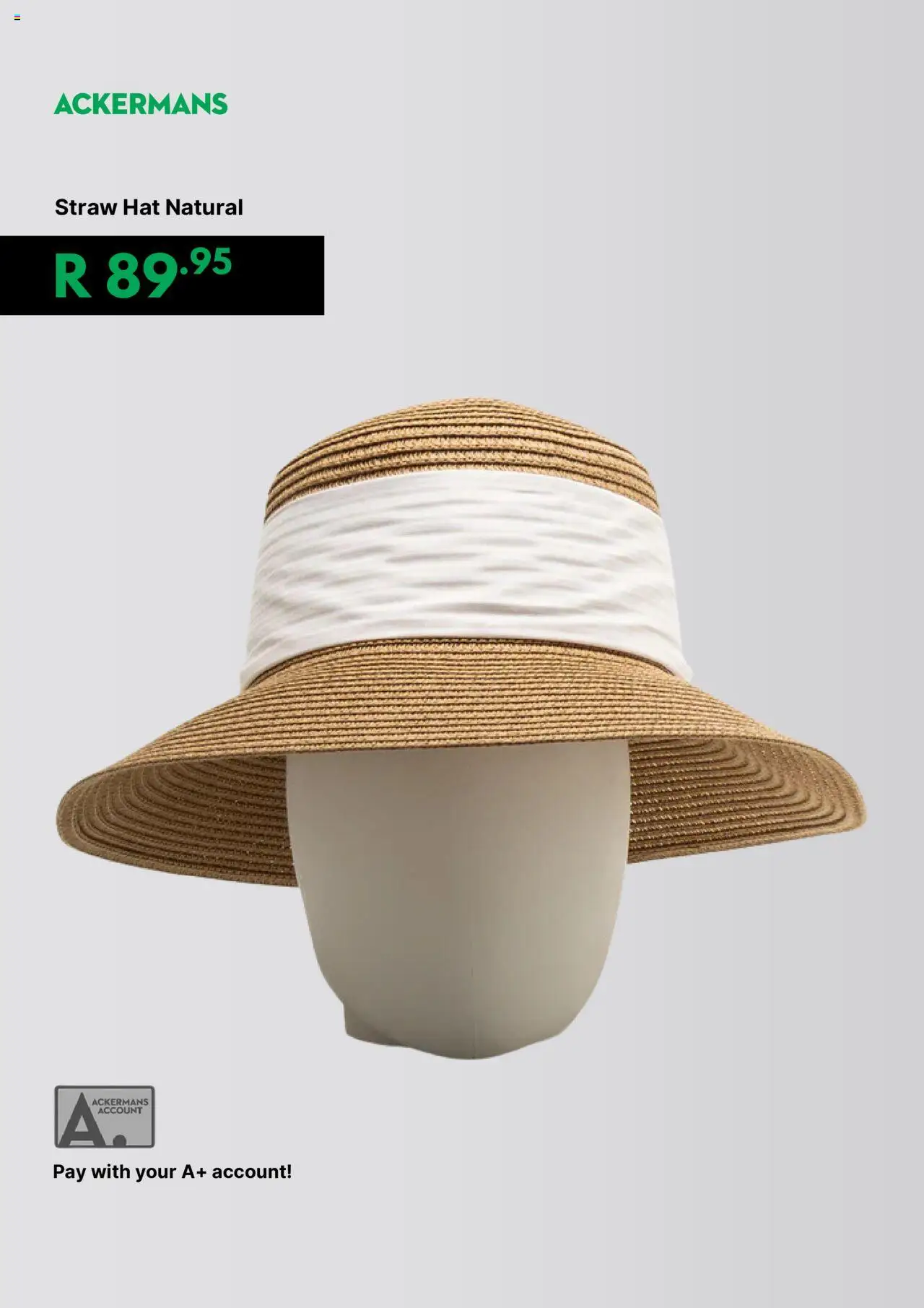 New Ackermans catalogue – valid from 20.09.2025 | Page: 11 | Products: Hat