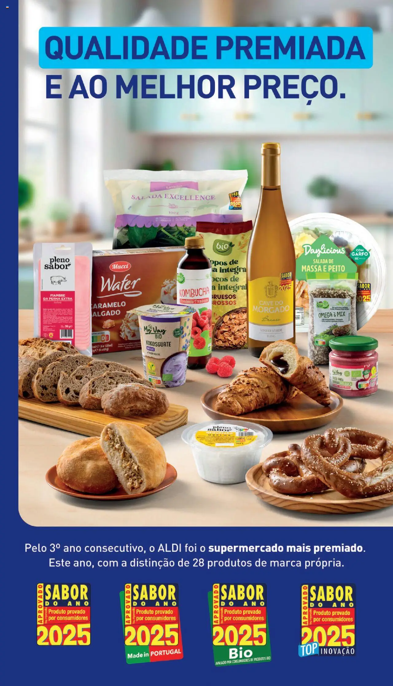 Aldi folheto │ válido de 07.07.2025 | Página: 31 | Produtos: Ômega 3, Queijo, Vinho, Salada