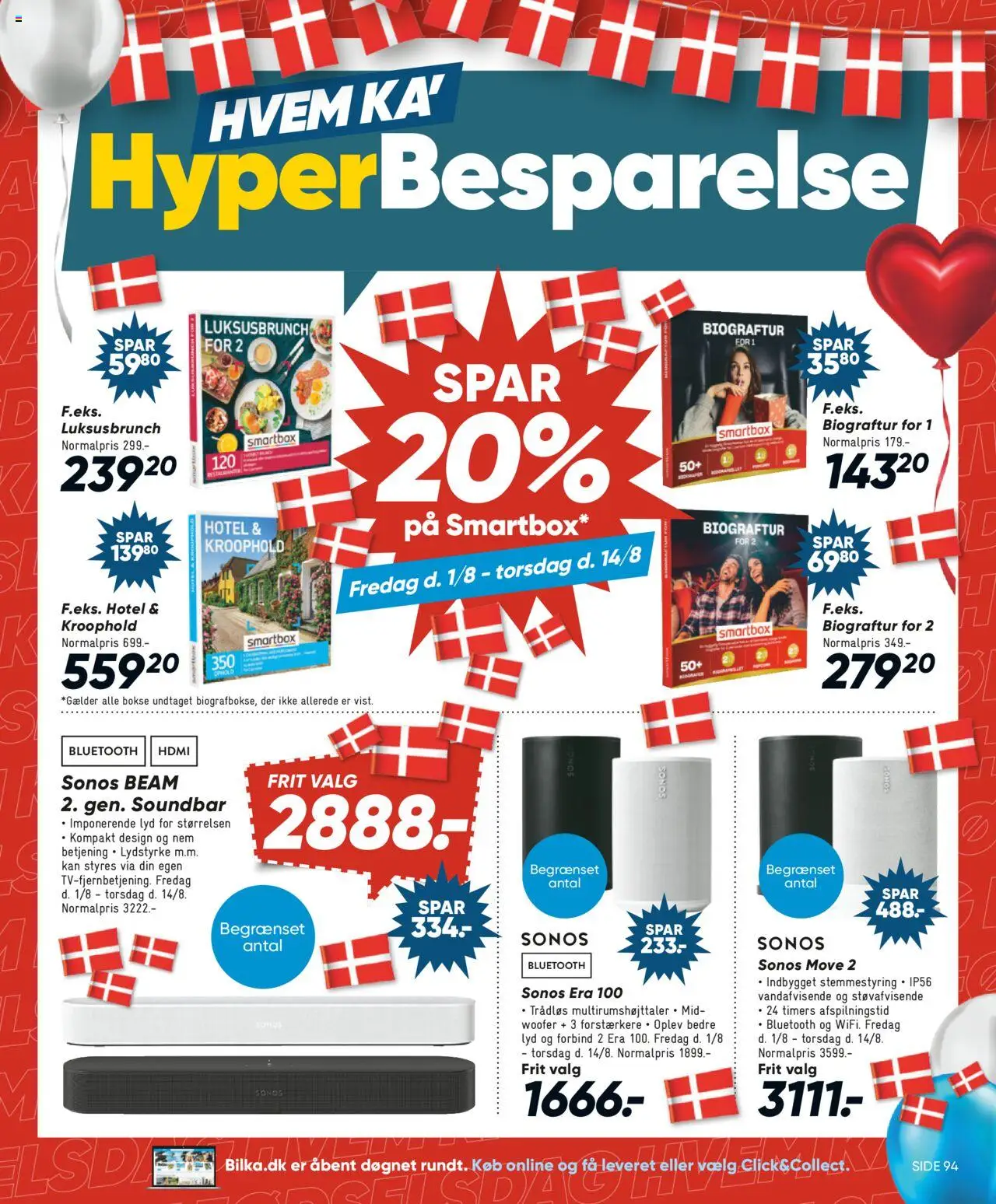 Bilka Tilbudsavis gyldig fra 01.08.2025 | Side: 15 | Produkter: Soundbar, Lyd