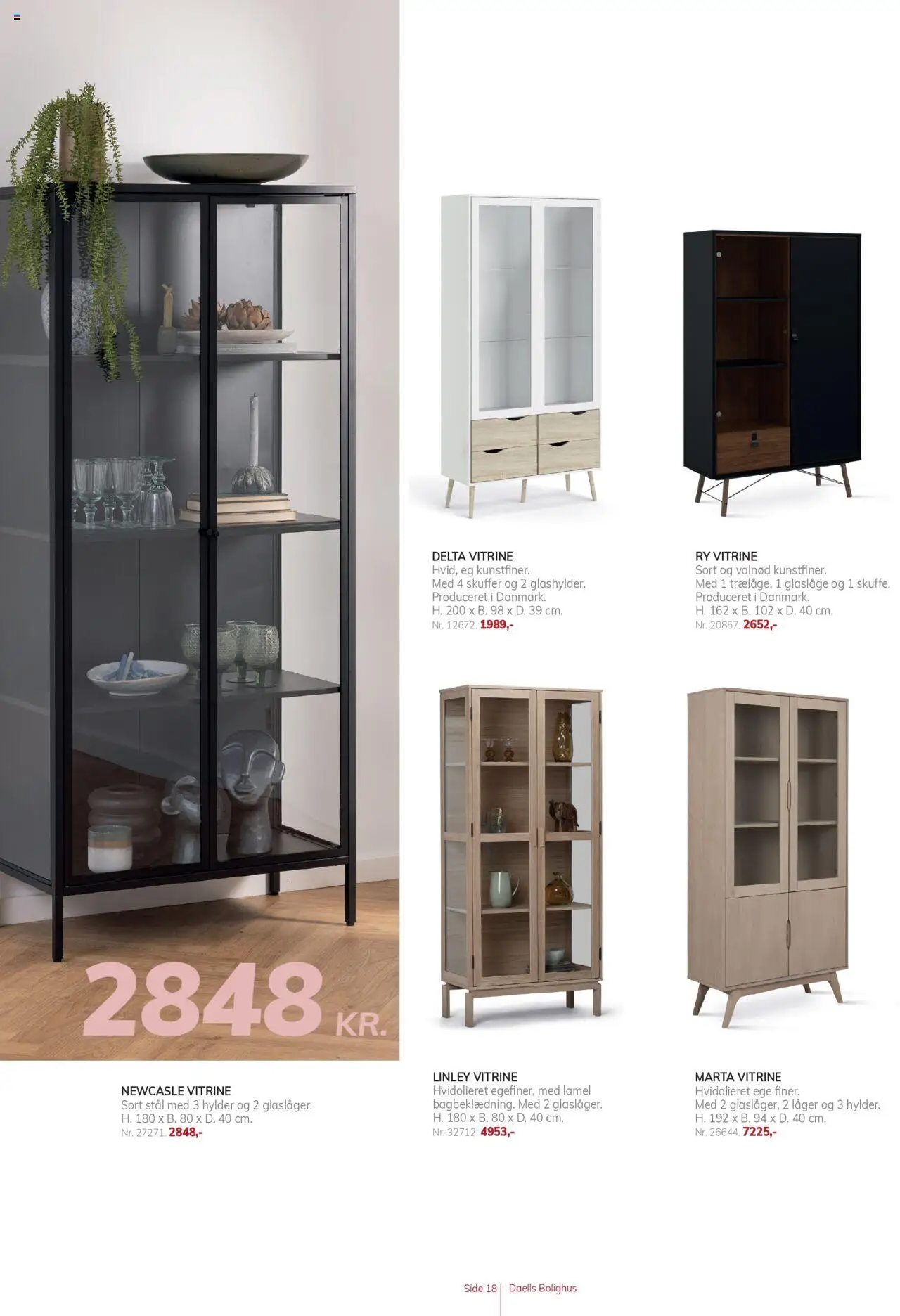 Daells Bolighus Tilbudsavis gyldig fra 15.05.2025 | Side: 18 | Produkter: Vitrine