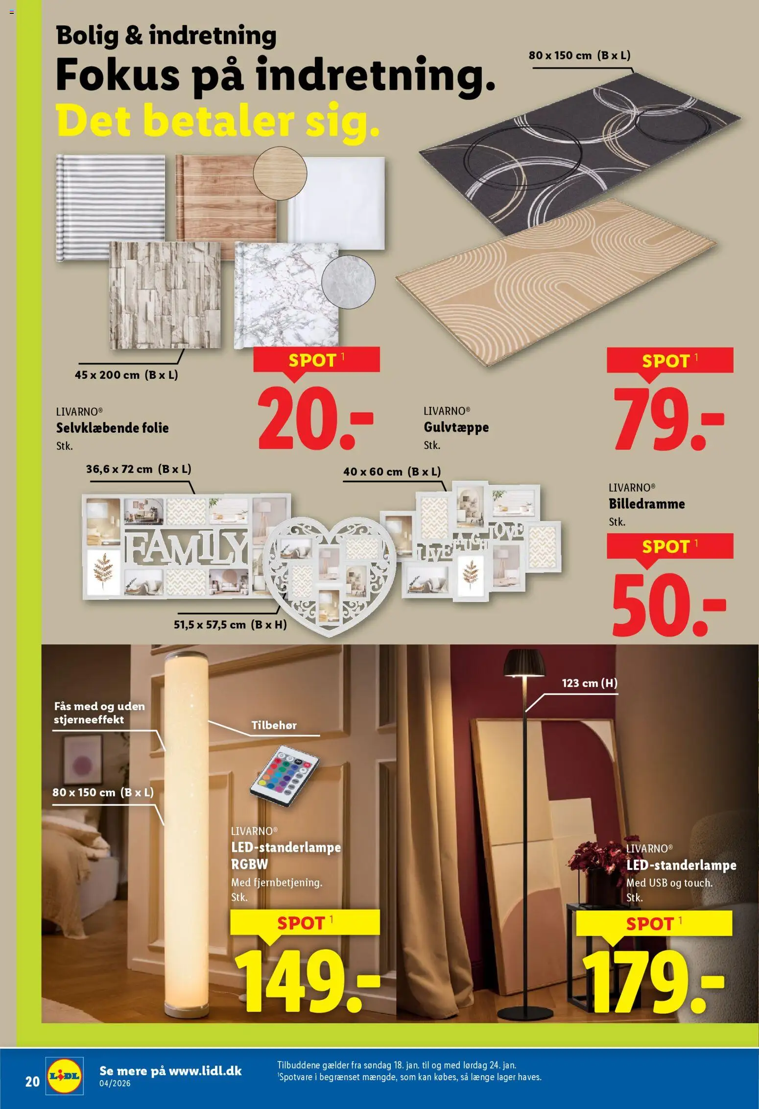 Lidl tilbudsavis – gyldig fra 18.01.2026 | Side: 6 | Produkter: USB, Søm, Billedramme
