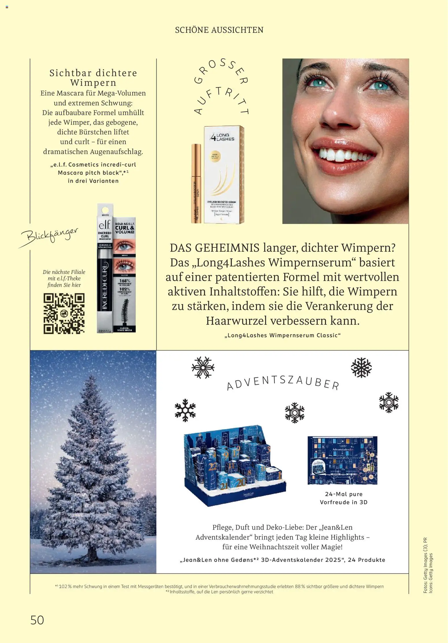 Rossmann Centaur – gültig ab 01.11.2025 | Seite: 50 | Produkte: Duft, Mascara, Serum, Wimpernserum