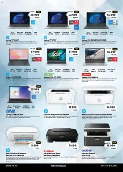 Tehnomanija katalog - važi od 07.07.2025 | Strana: 17 | Proizvode: Lampice, Štampač, Disk, Laptop