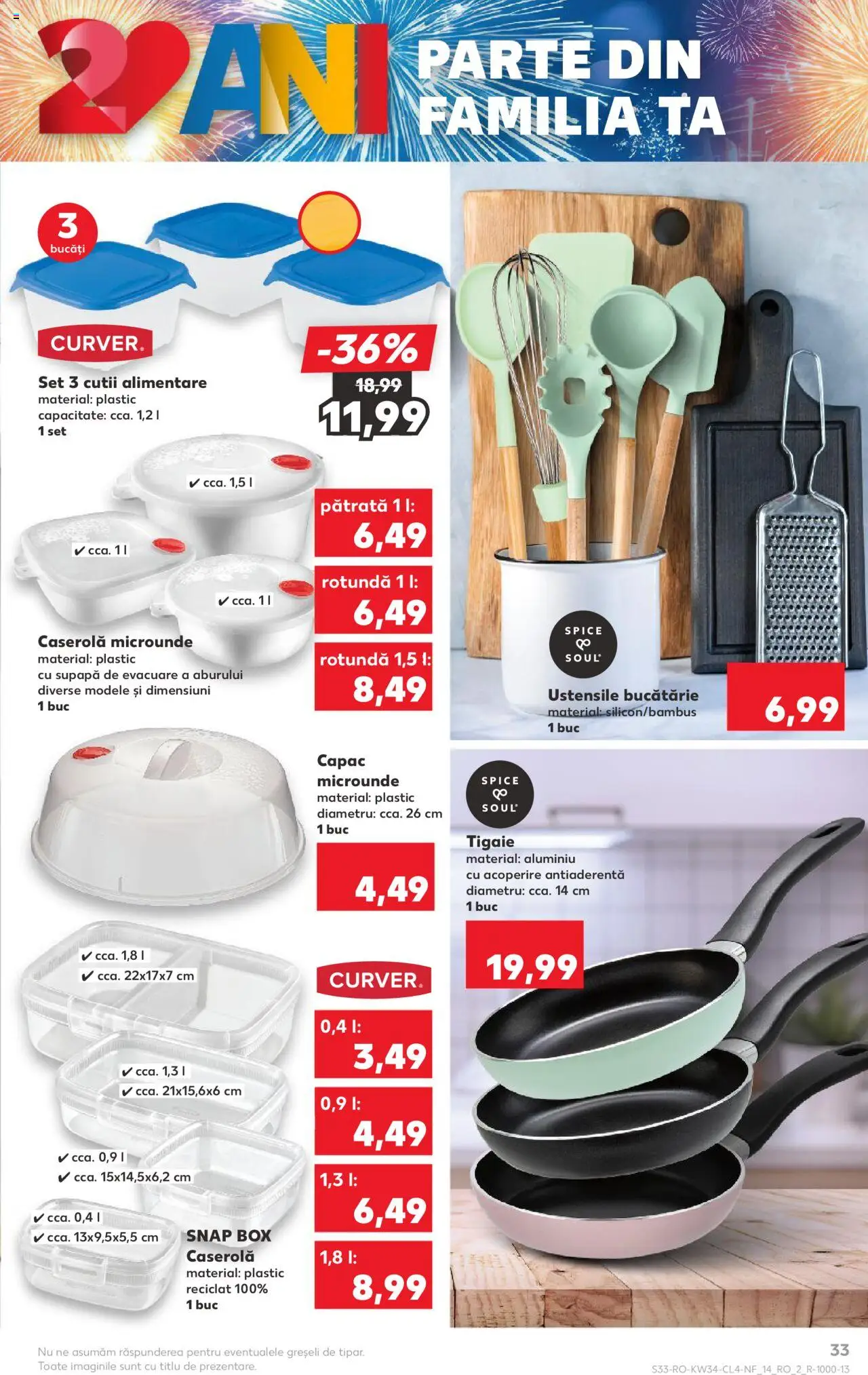 Catalog Kaufland - București – valabil de la 20.08.2025 | Pagină: 33 | Produse: Tigaie, Bucătărie
