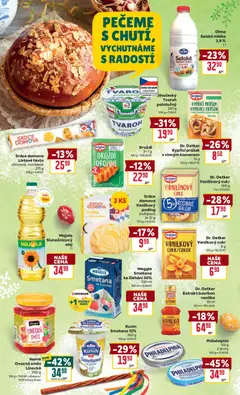 Náhled letáku Billa Velký leták od 25.03.2026 | Strana: 14 | Produkty: Puding, Philadelphia, Smetana ke šlehání, Vanilkový cukr