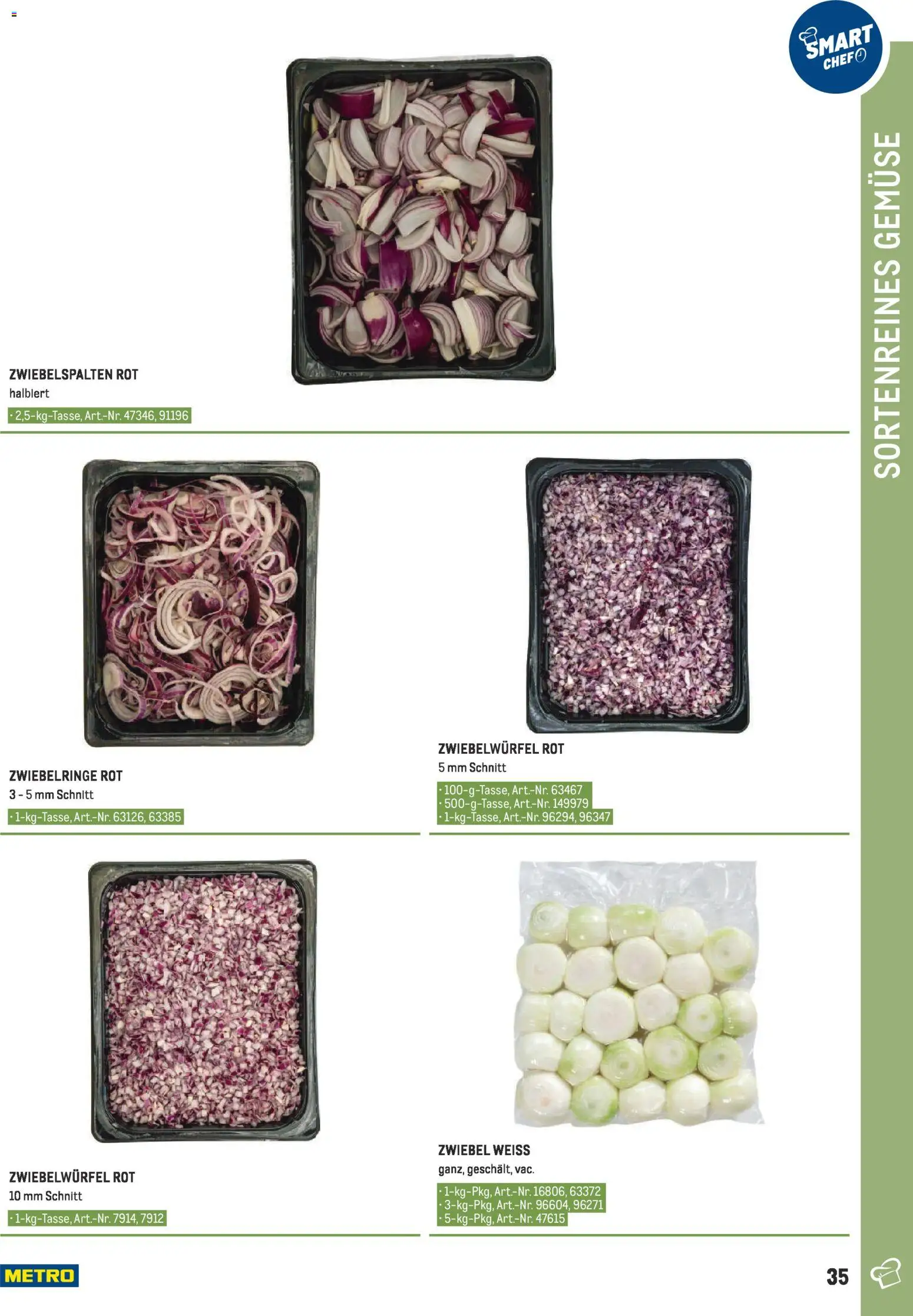 Metro angebote - Smart Chef Obst & Gemüse gültig ab 26.03.2026 | Seite: 35 | Produkte: Gemüse