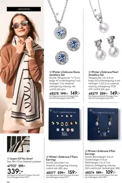 Oriflame erbjudanden 04/26 - Förhandsvisning av reklamblad från butik Oriflame aktuell från 11.03.2026 | Sida: 66 | Produkter: Örhängen, Set, Scarf