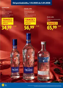 Pogląd oferty "Żołądkowa De Luxe, wódka, 500 ml, 1 L = 49,98" - ważna od 01.12.2025 | Strona: 21