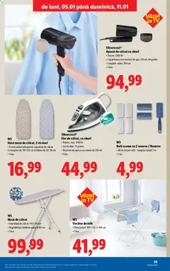 Ofertele Lidl valabile de la 05.01.2026 | Pagină: 29
