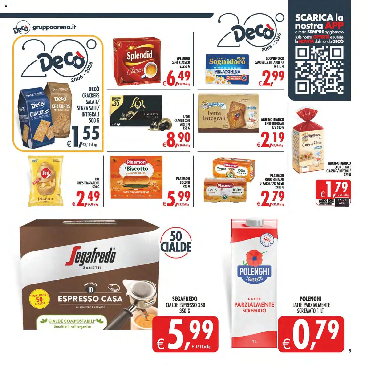 Volantino Decò del 17.03.2026 | Pagina: 7 | Prodotti: Pane, Pollo, Manzo, Biscotti