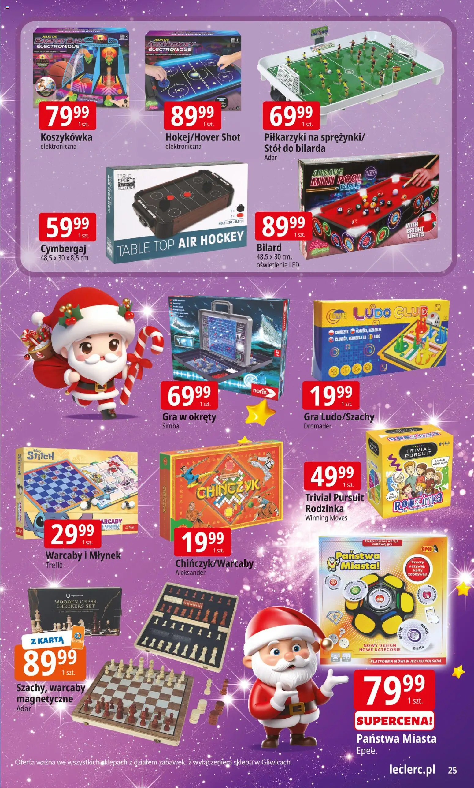 E.Leclerc Gazetka - Elbląg zabawki od 12.11.2025 | Strona: 24 | Produkty: Karta, Gra, Młynek, Stół