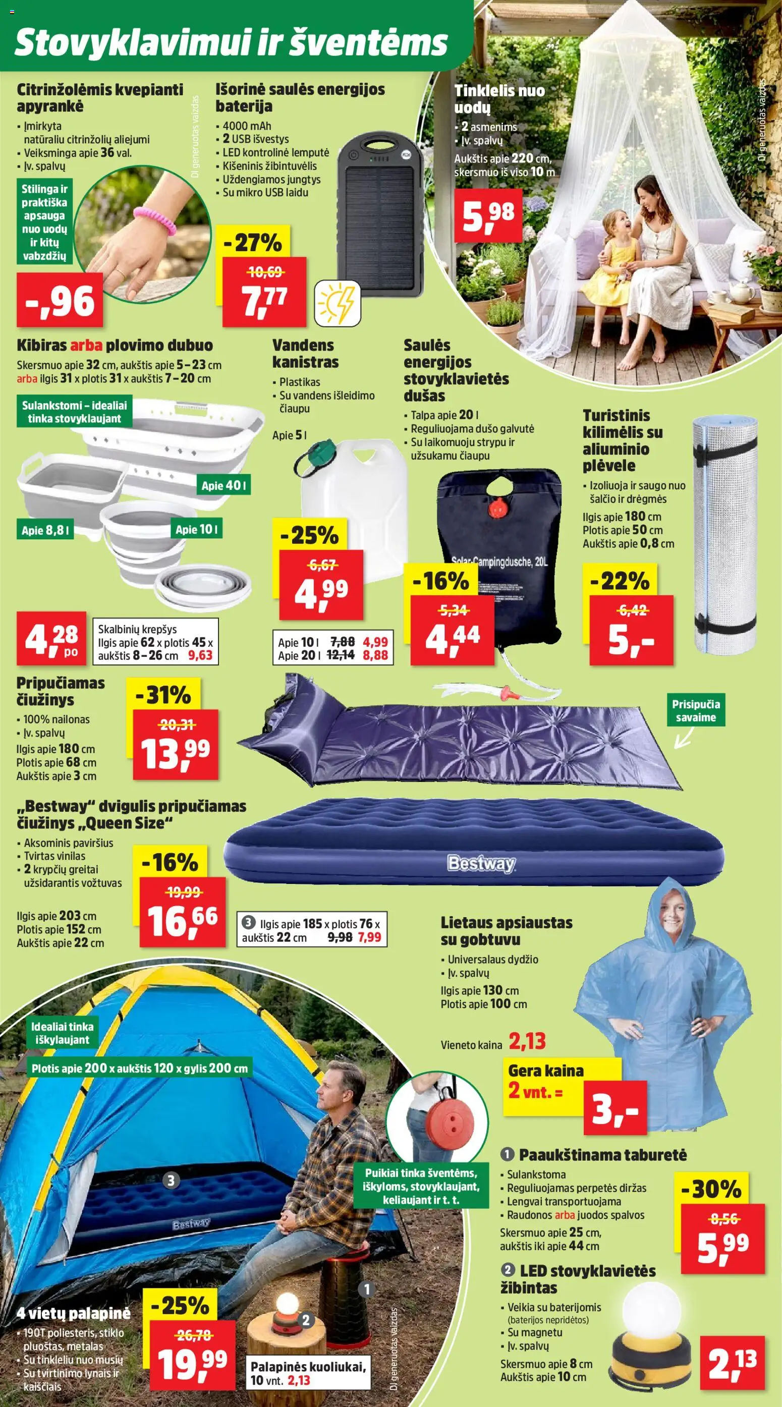 Thomas Philipps akcijos nuo 20.04.2026 | Puslapis: 4 | Prekių: Čiužinys, Dušas, USB, Diržas