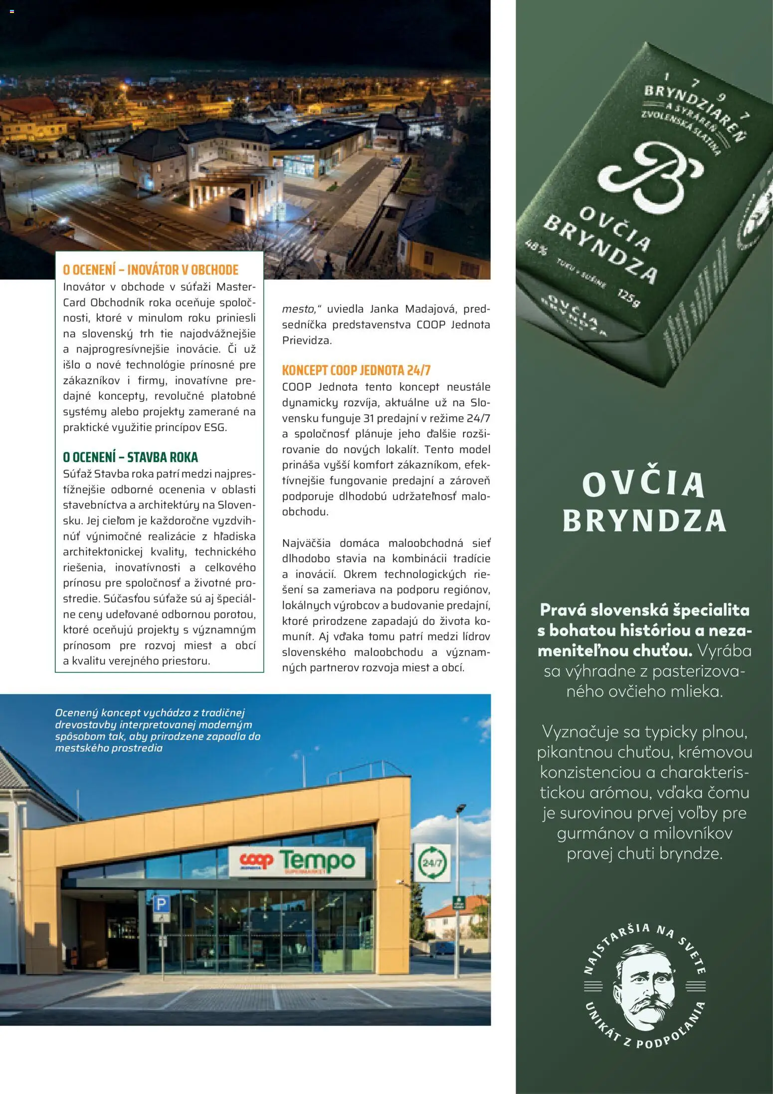 Nové COOP Jednota akcie – leták je platný od 01.05.2026 | Strana: 9 | Produkty: Bryndza