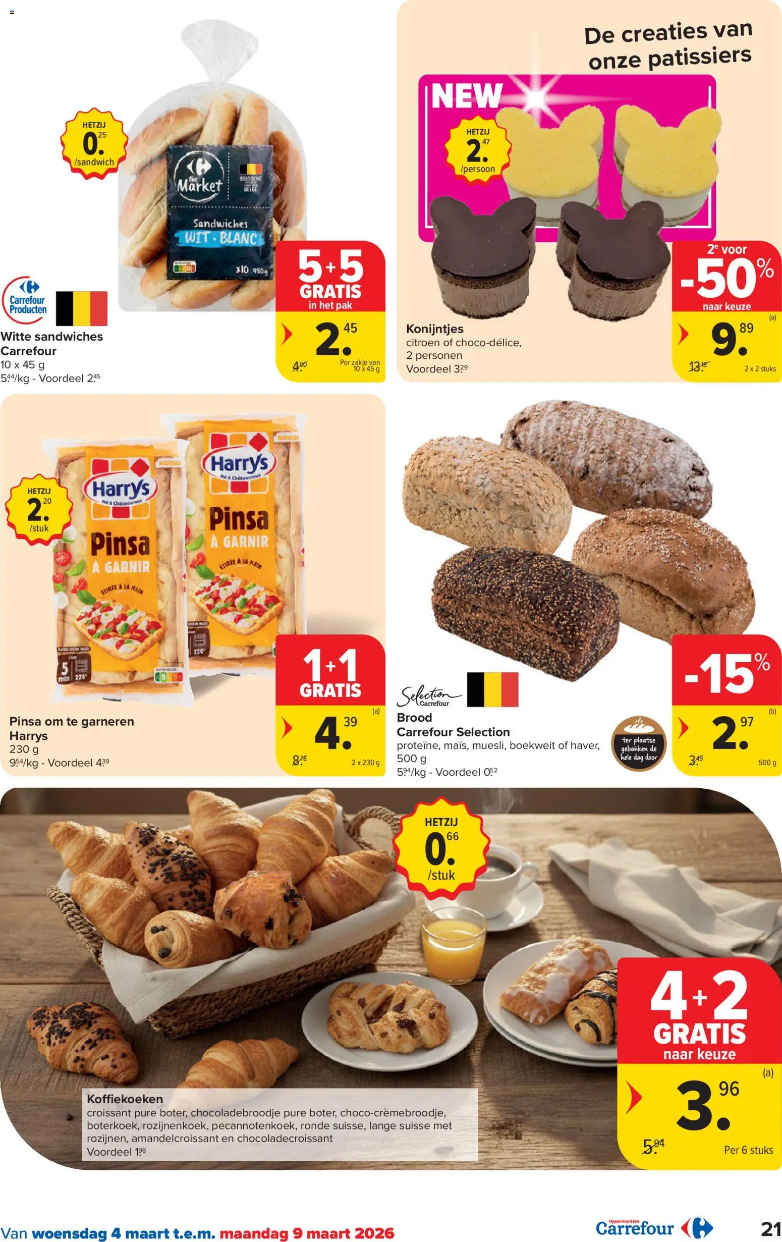 {H1} | Pagina: 21 | Producten: Maïs, La, Citroen, Brood