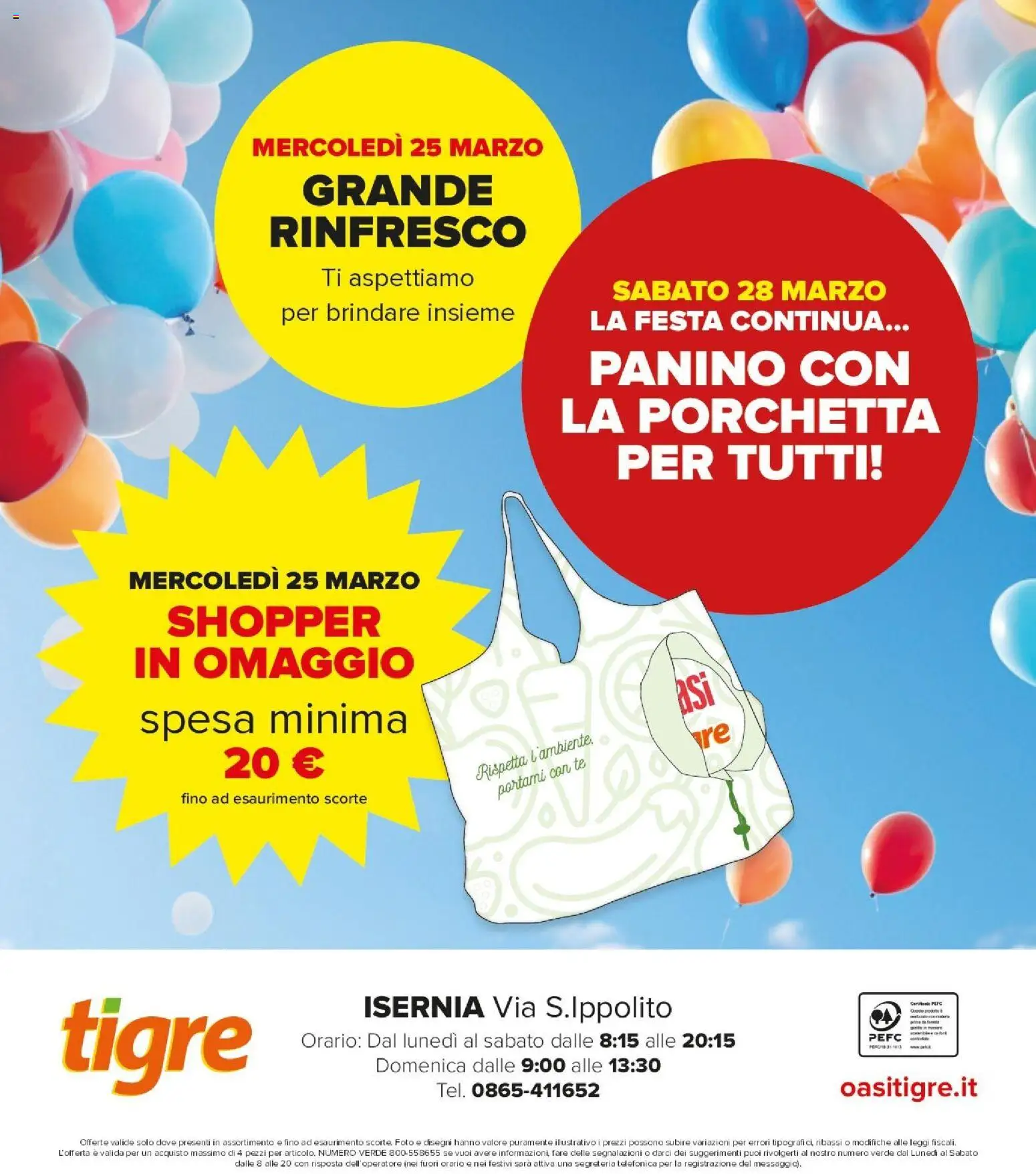 Volantino Tigre del 25.03.2026 | Pagina: 40 | Prodotti: Porchetta, Tè