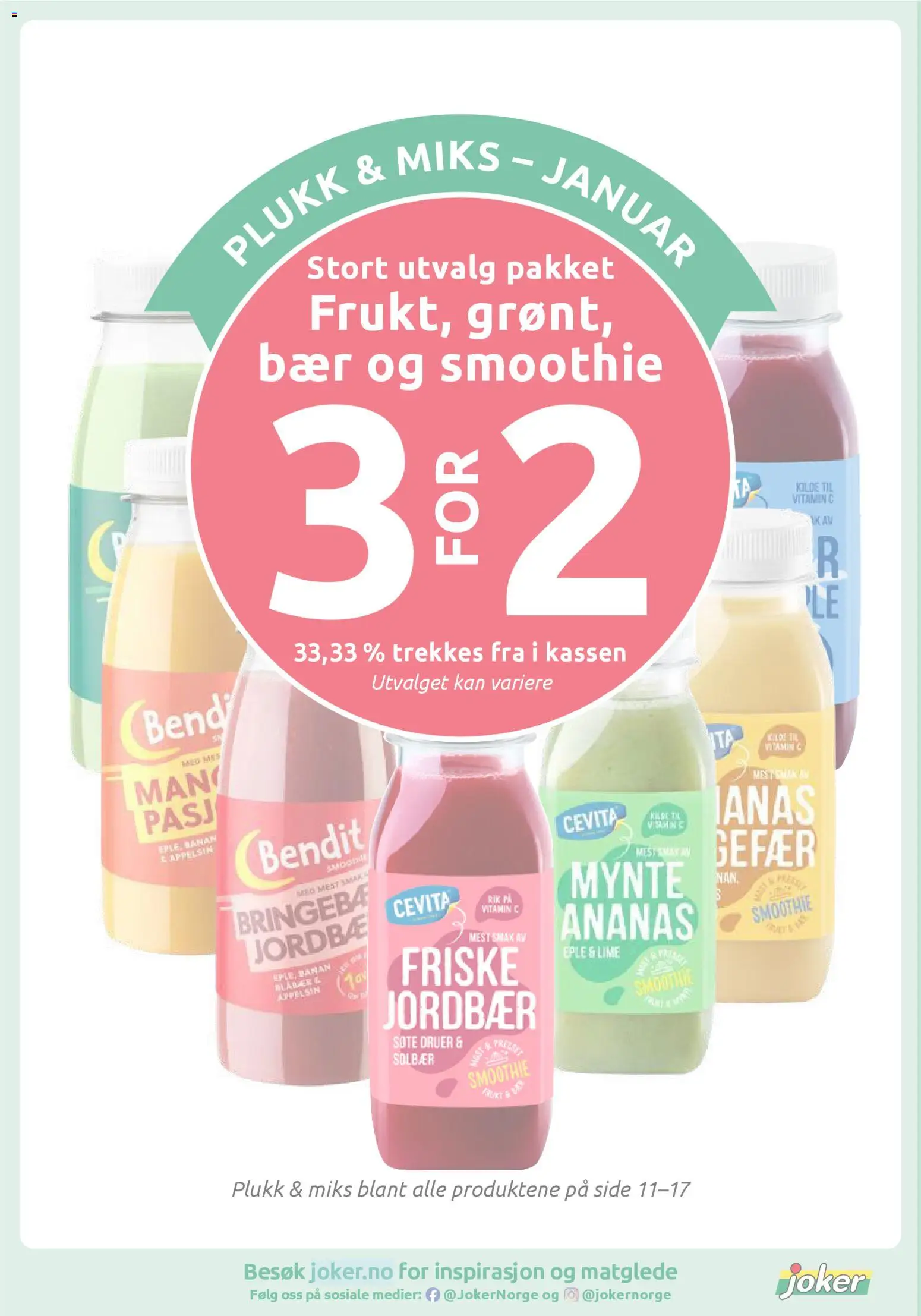 {H1} | Side: 17 | Produkter: Bringebær, Lime, Mynte, Solbær