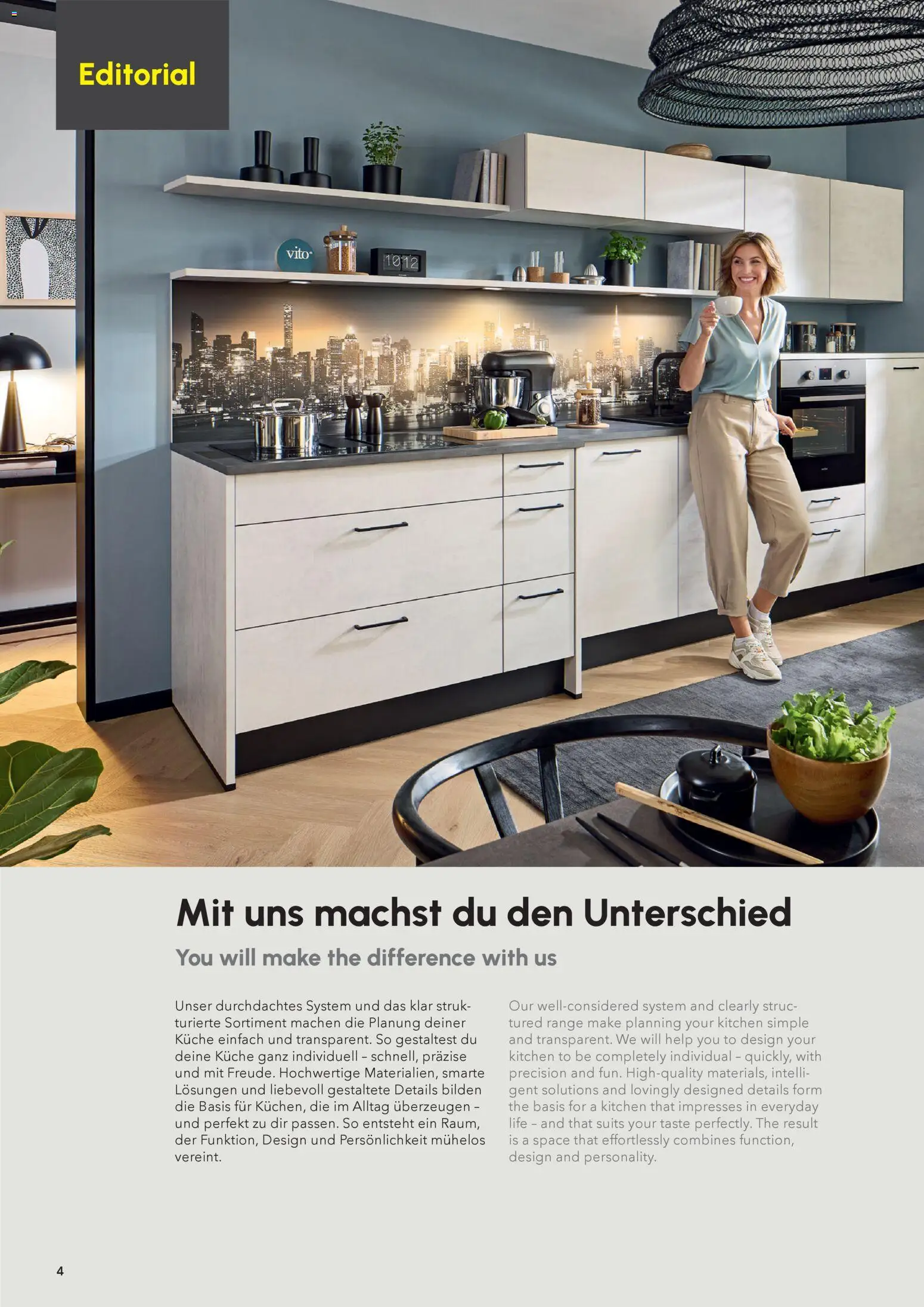 Ostermann Vito Küchenprospekt 2026 – gültig ab 01.01.2026 | Seite: 4 | Produkte: Küche