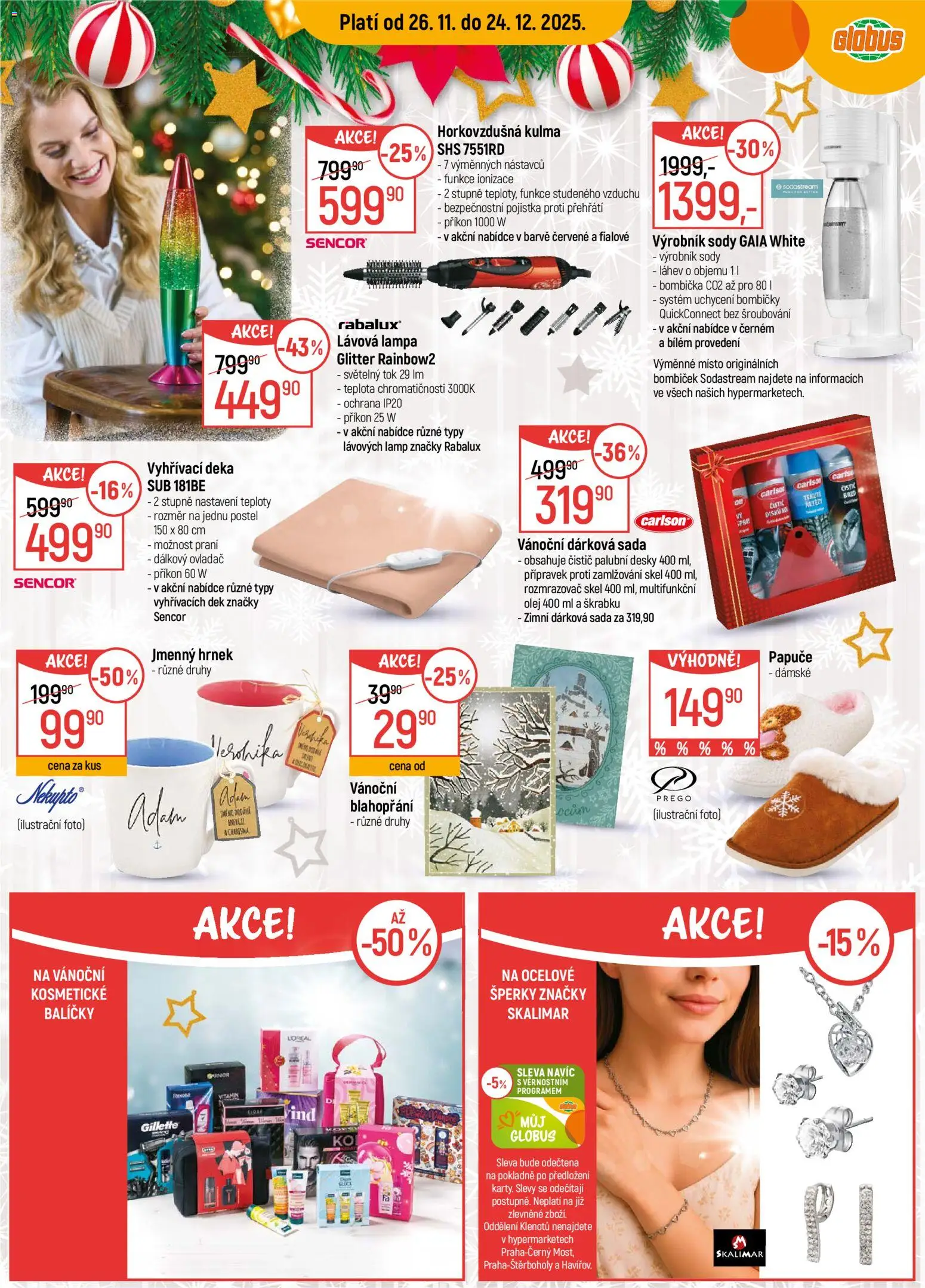 Globus leták - České Budějovice od 10.12.2025 | Strana: 18 | Produkty: Olej, Hrnek, Sodastream, Papuče