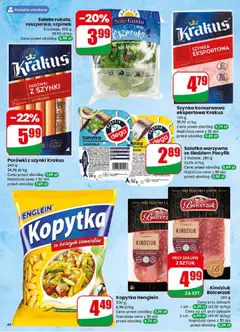 Pogląd oferty "Szynka konserwowa eksportowa Krakus, 120 g" - ważna od 08.04.2026 | Strona: 46