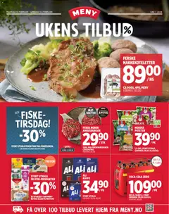Forhåndsvisning av Meny kundeavis gyldig fra 09.02.2026