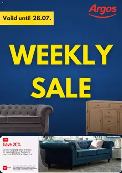 Preview of Argos - Weekly offers valid from 22.07.2025