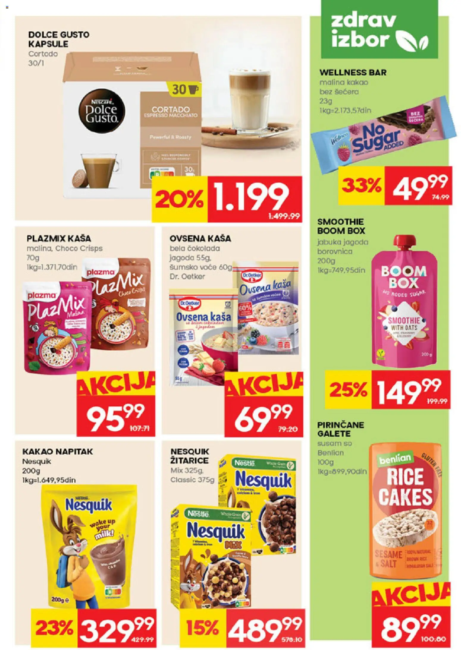 Idea katalog - važi od 26.03.2026 | Strana: 15 | Proizvode: Jagoda, So, Dr. Oetker, Galete