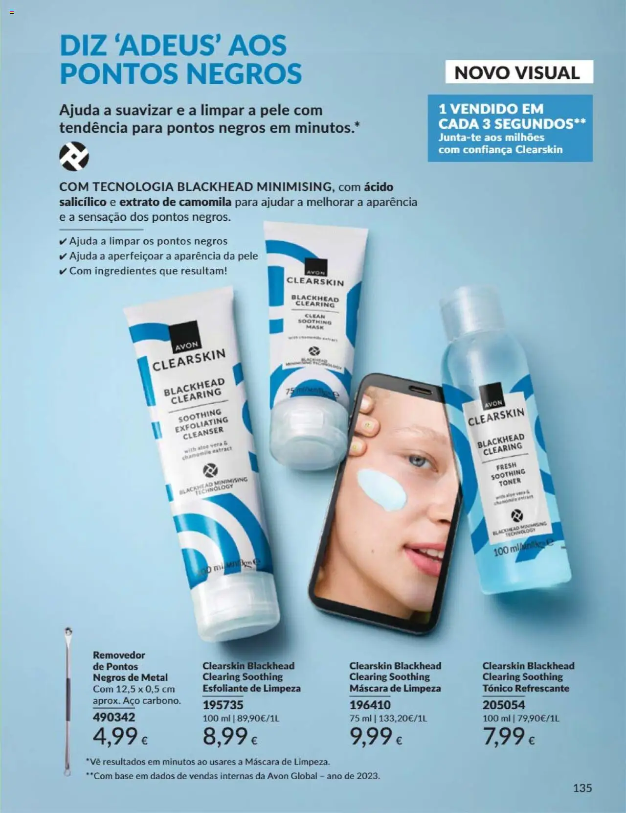 Catálogo Avon Campanha 6 │ válido de 01.06.2025 | Página: 135 | Produtos: Toner, Base