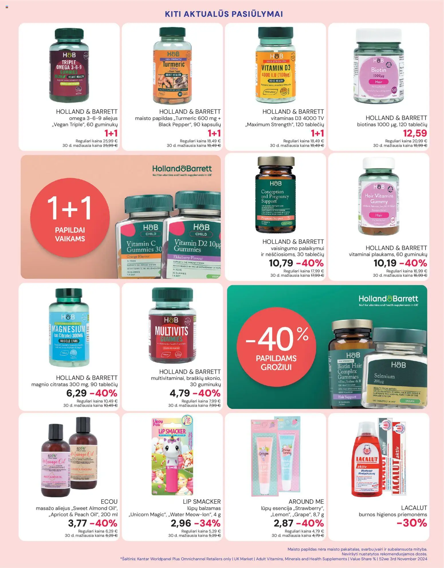 Eurokos akcijos nuo 03.02.2026 | Puslapis: 15 | Prekių: Balzamas, Tv, Aliejus